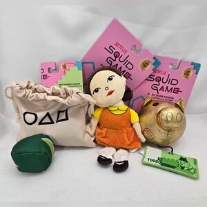 Netflix Squid Game 2 Cat Toys And 1 Dog Toy